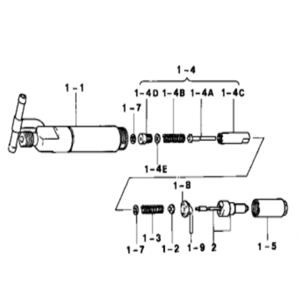 Heavy Duty Fuel Injector Nozzle & Holder Assembly 093500-5270 0935005270 for Denso Zexel