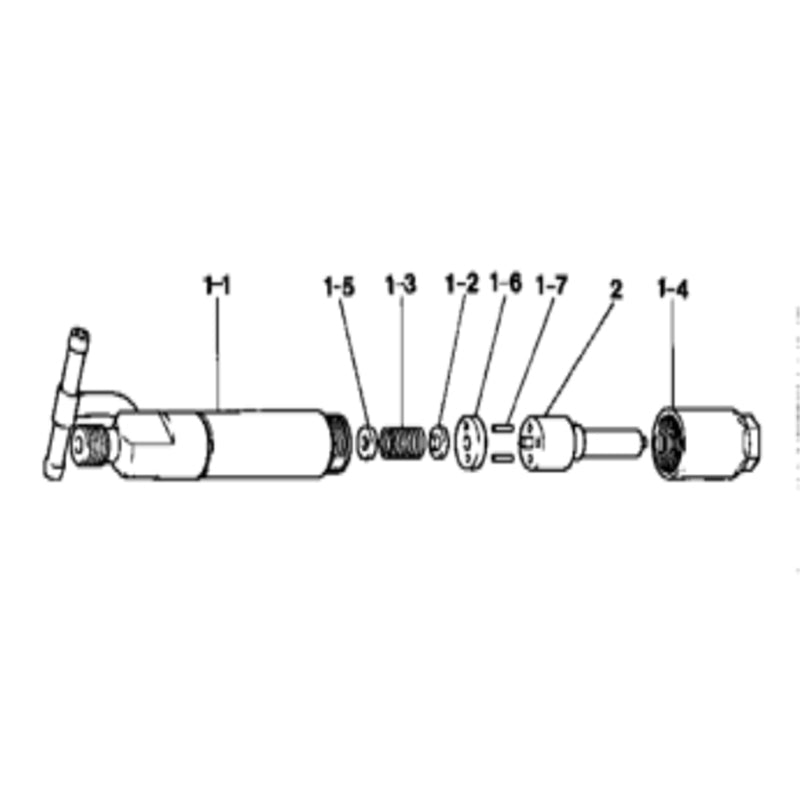 Heavy Duty Fuel Injector Nozzle & Holder Assembly 093500-3270 0935003270 for Denso Zexel