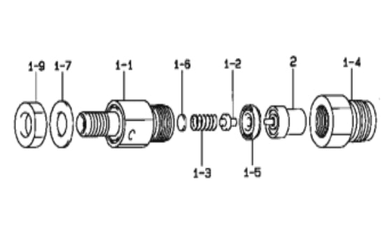 Heavy Duty Fuel Injector Nozzle Holder Assembly 093500-3170 0935003170 for Denso Zexel