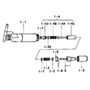 Heavy Duty Fuel Injector Nozzle & Holder Assembly 093500-5730 0935005730 for Denso Zexel