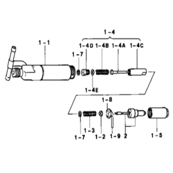 Heavy Duty Fuel Injector Nozzle & Holder Assembly 093500-5730 0935005730 for Denso Zexel