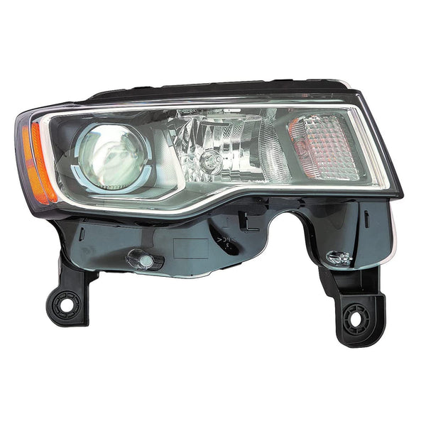 Passenger Right Side Headlight for Jeep Grand Cherokee Headlight Lamp 2017 2018 2019 2020 2021 Halogen