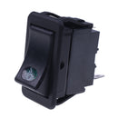 Rocker Switch - Front Work Lamp Compatible With New Holland U80B U80 LV80 Tractor Loader 386849A1