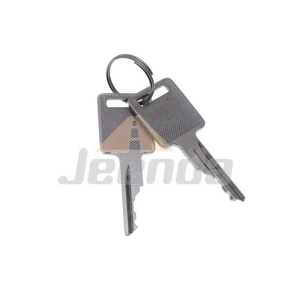 JEENDA Ignition Keys 6693241 6693241 compatible with Bobcat Skid Steer Loader Excavator Tractor Toolcat 751 753 763 773 863 873 883 963 S590 S220 S250 S300 S330 A220 A300 S100 S130 S150 S160 S175 S185 S205